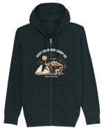 Keep Calm and Camp On Hanorac cu fermoar Unisex Connector