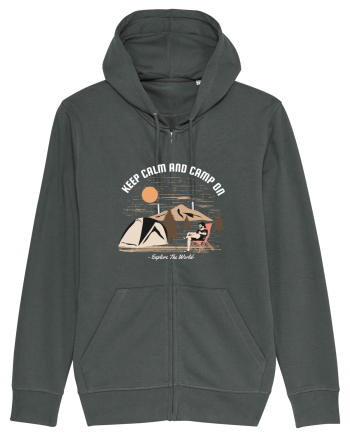 Keep Calm and Camp On Anthracite