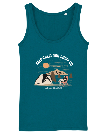 Keep Calm and Camp On Ocean Depth