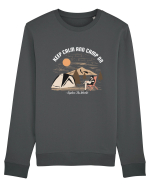 Keep Calm and Camp On Bluză mânecă lungă Unisex Rise