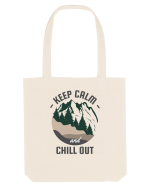 Keep Calm and Chill Out Sacoșă textilă