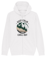 Keep Calm and Chill Out Hanorac cu fermoar Unisex Connector