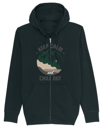 Keep Calm and Chill Out Black