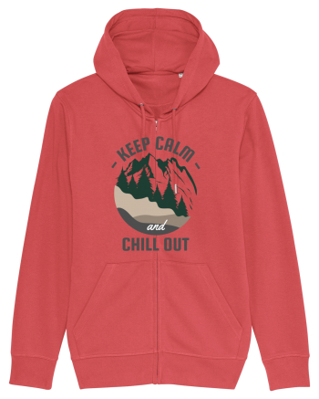 Keep Calm and Chill Out Carmine Red
