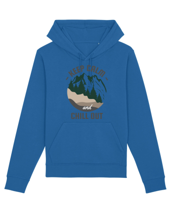 Keep Calm and Chill Out Royal Blue