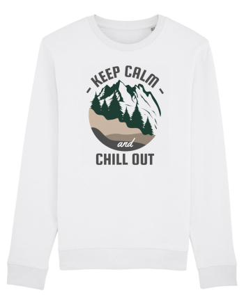 Keep Calm and Chill Out White