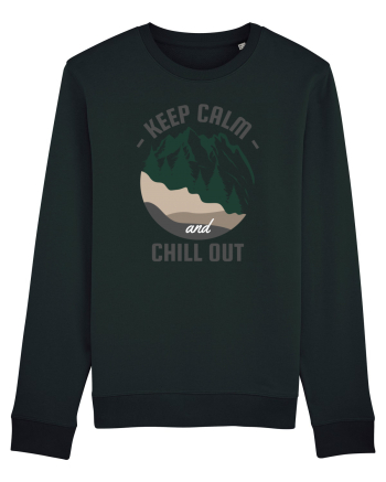 Keep Calm and Chill Out Black