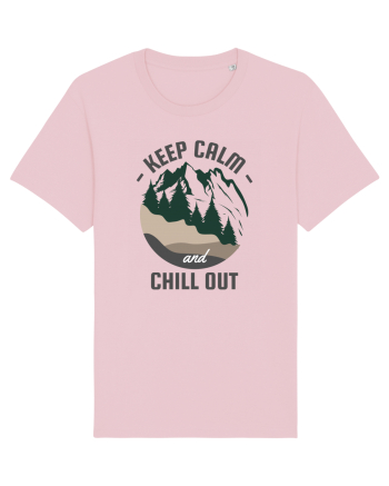 Keep Calm and Chill Out Cotton Pink