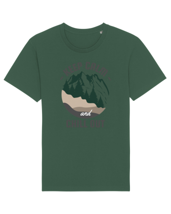 Keep Calm and Chill Out Bottle Green