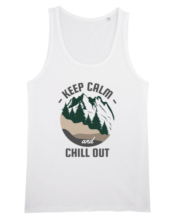 Keep Calm and Chill Out White