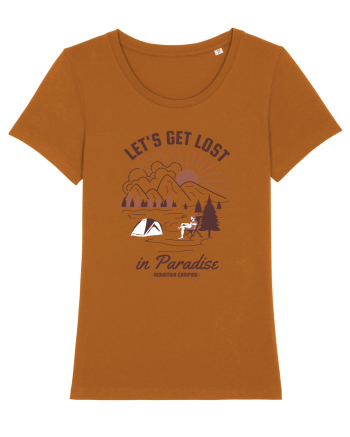 Lets Get Lost In Paradise Roasted Orange
