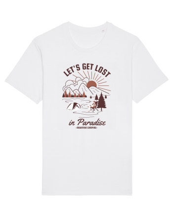 Lets Get Lost In Paradise White