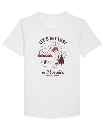 Lets Get Lost In Paradise White