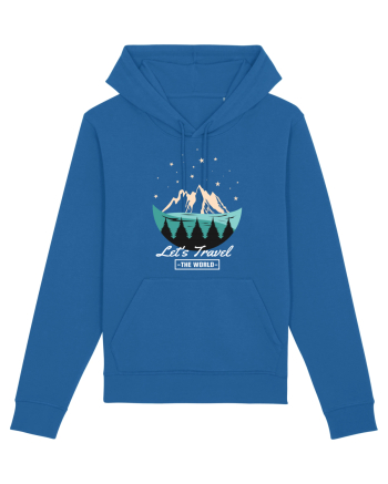 Lets Travel the World Royal Blue