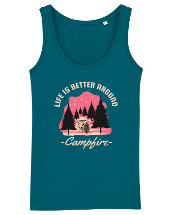 Life is Better Around a Campfire Ocean Depth
