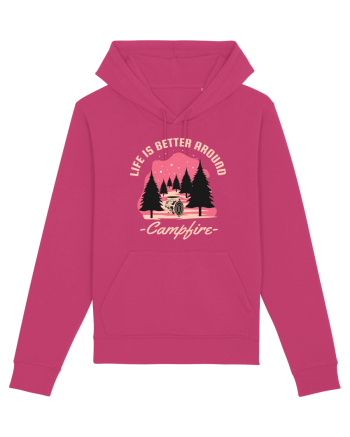 Life is Better Around a Campfire Raspberry
