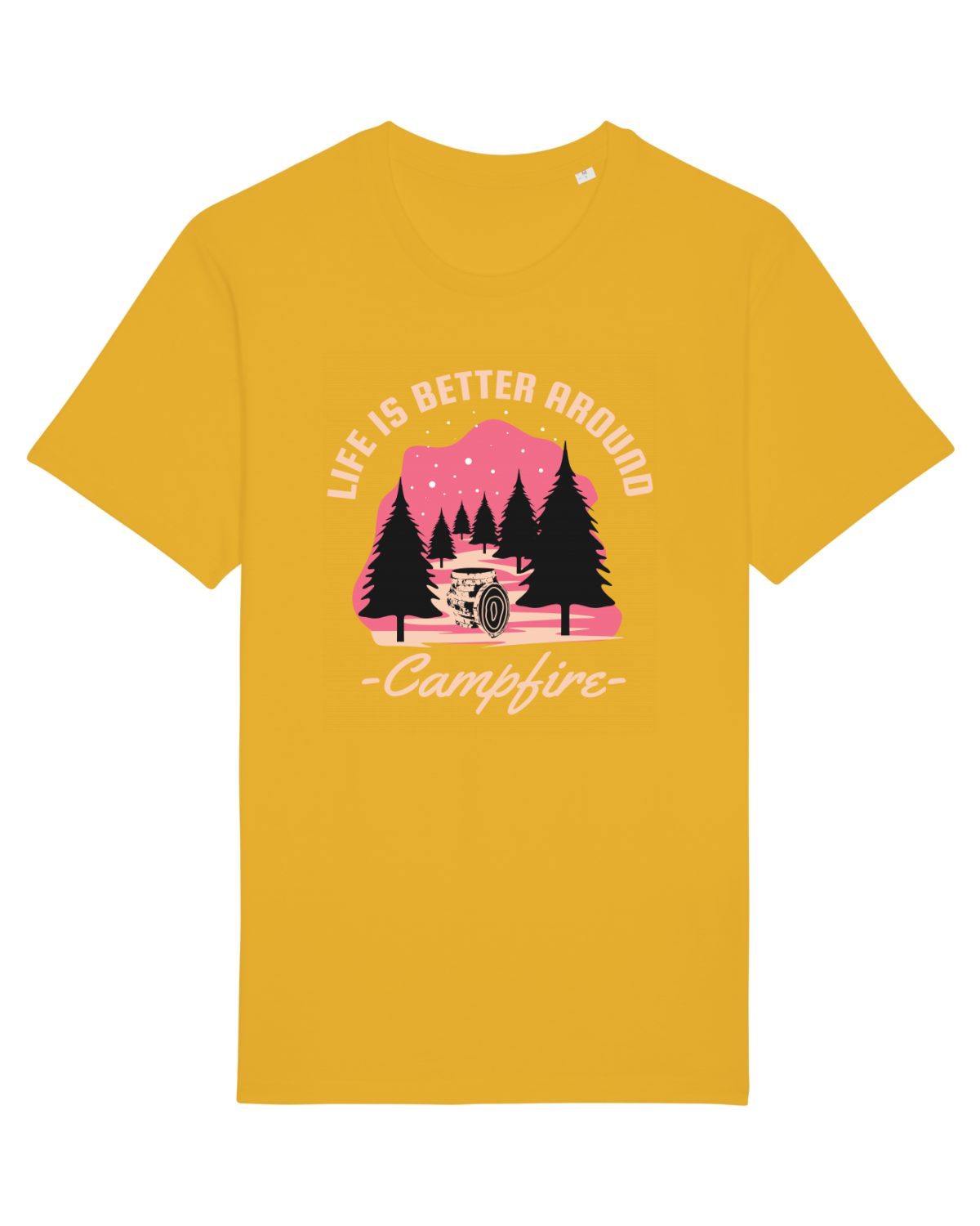 Tricou mânecă scurtă Unisex Rocker Spectra Yellow