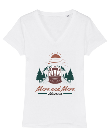 More and More Adventure White