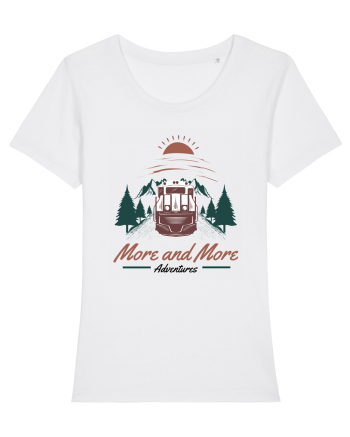 More and More Adventure White