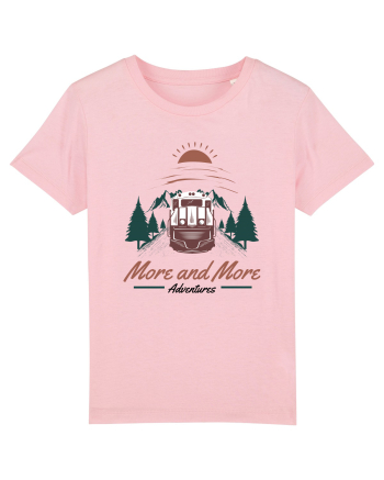 More and More Adventure Cotton Pink