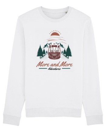 More and More Adventure White