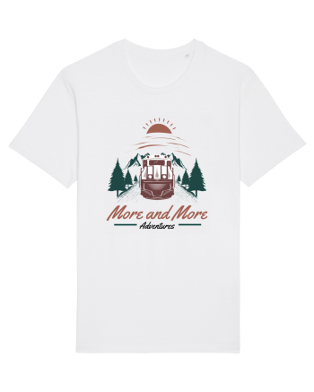 More and More Adventure White