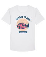 Nature is Our Best Friend Tricou mânecă scurtă guler larg Bărbat Skater