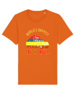 Pentru Șoferii de Camion Tricou mânecă scurtă Unisex Rocker
