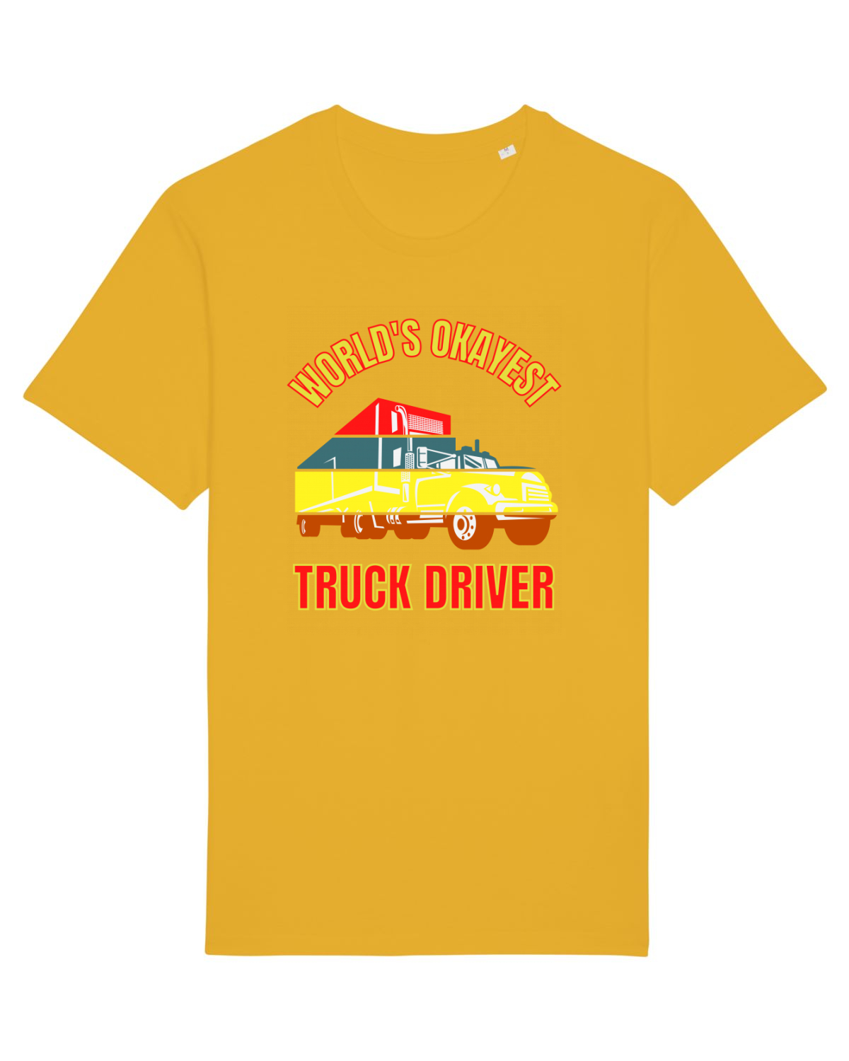 Tricou mânecă scurtă Unisex Rocker Spectra Yellow