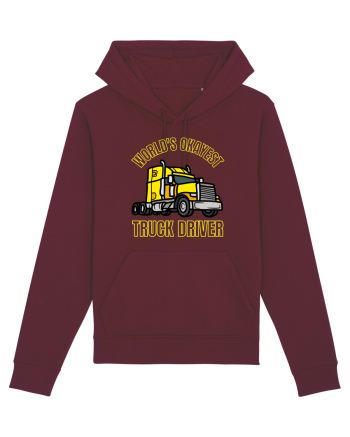 Pentru Șoferii de Camion Burgundy