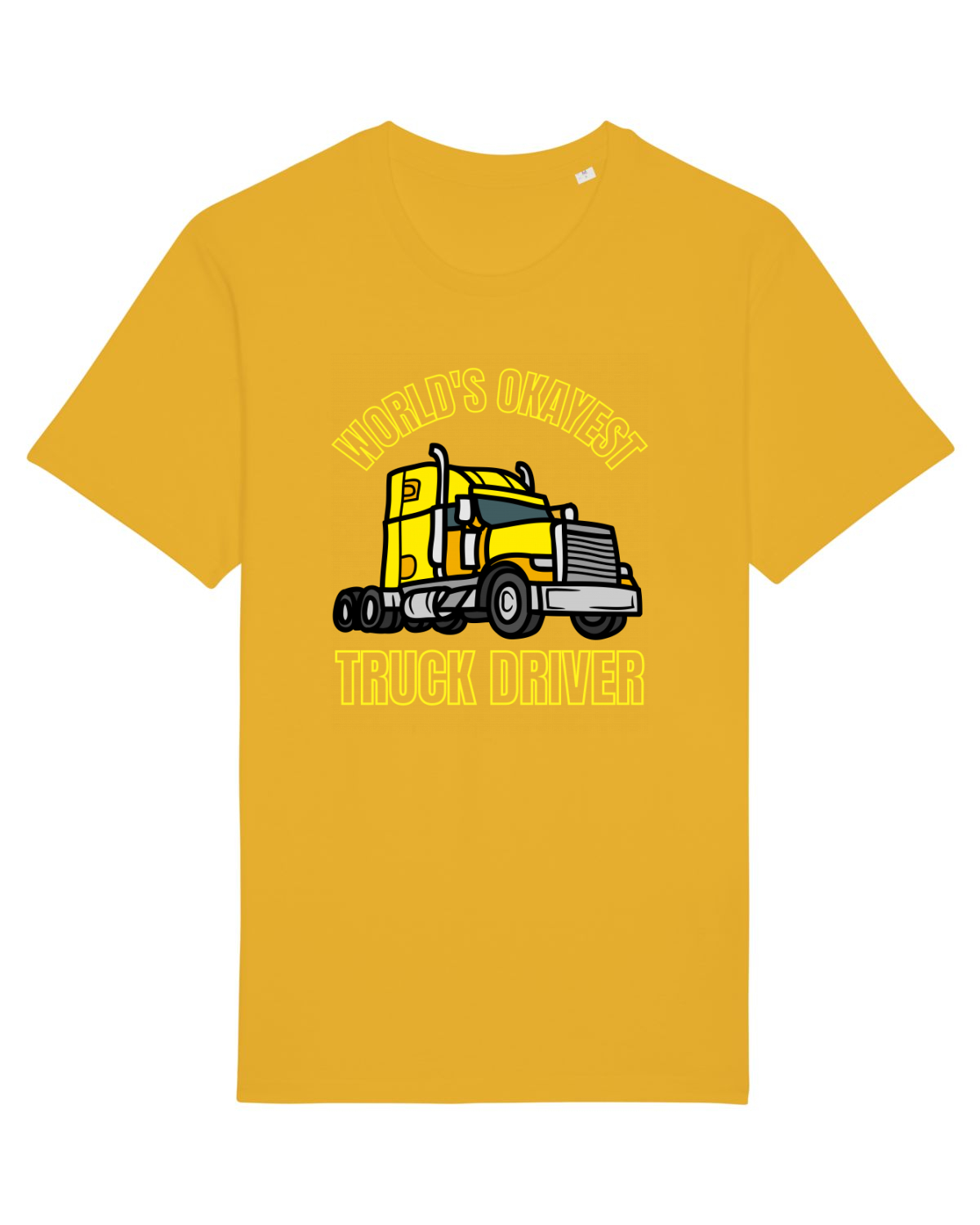 Tricou mânecă scurtă Unisex Rocker Spectra Yellow