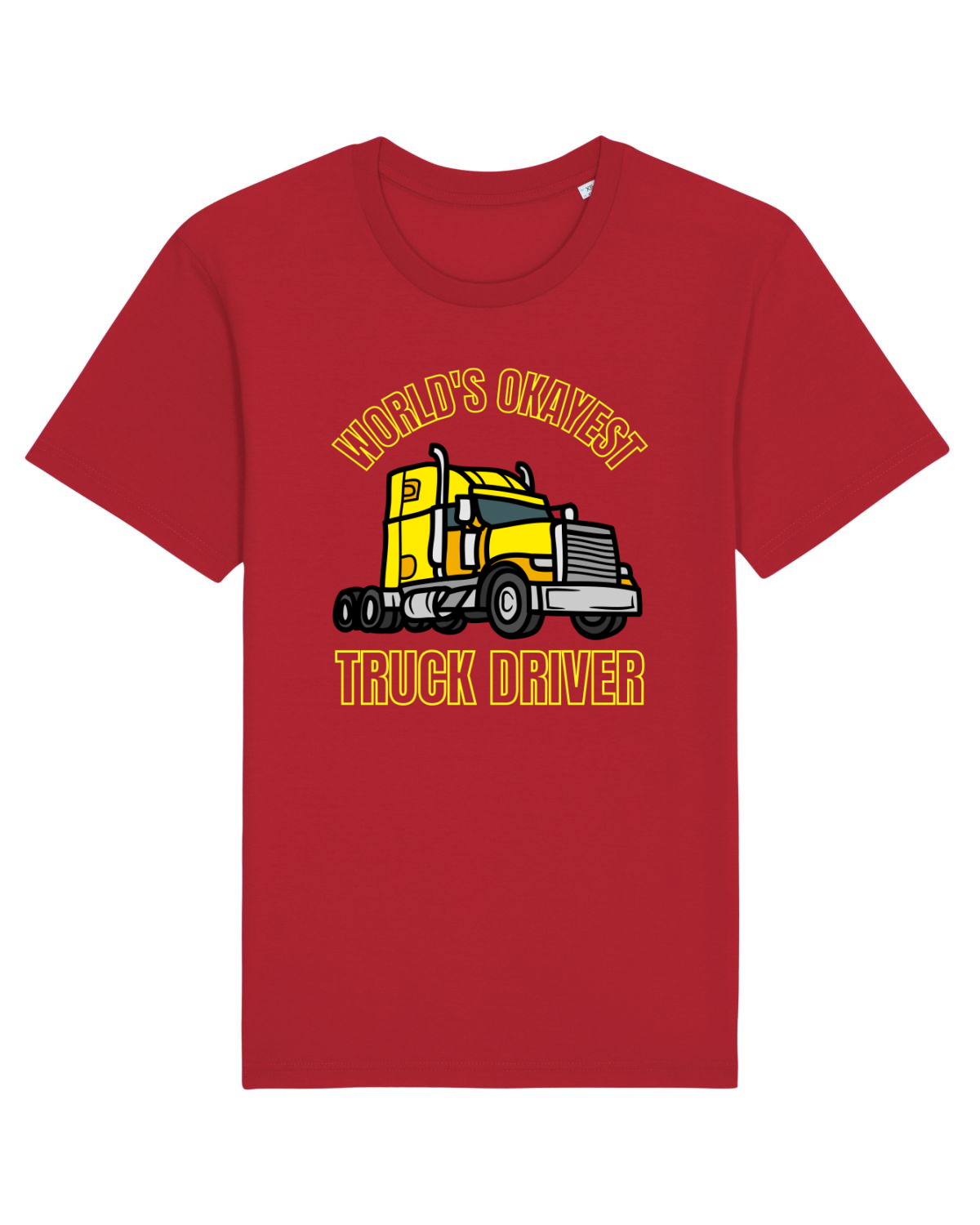 Tricou mânecă scurtă Unisex Rocker Red