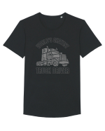 Pentru Șoferii de Camion Tricou mânecă scurtă guler larg Bărbat Skater
