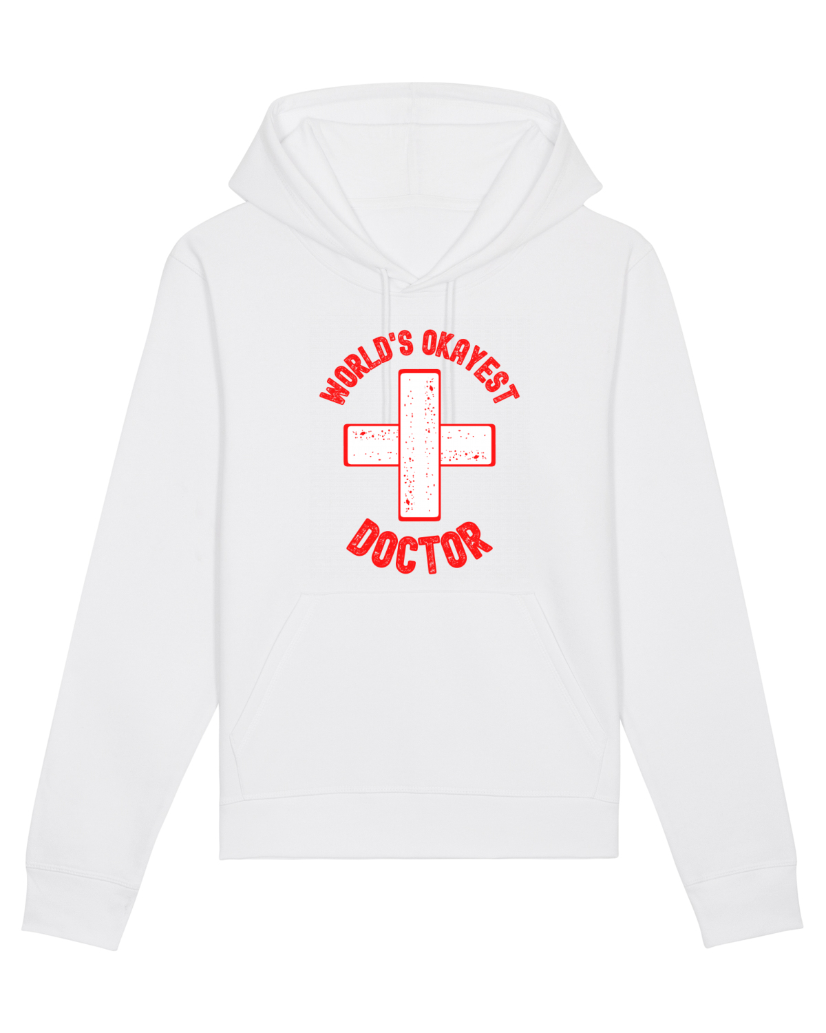 Hanorac Unisex Drummer White