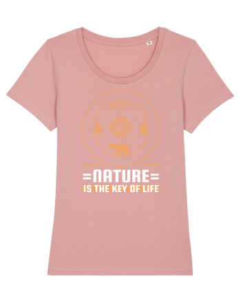 Nature is the Key to Life Canyon Pink