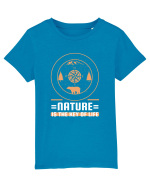 Nature is the Key to Life Tricou mânecă scurtă  Copii Mini Creator