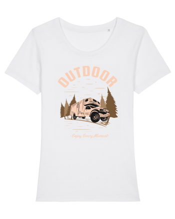Outdoor Enjoy Every Moment White