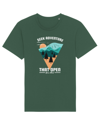 Seek Adventure that Open Your Mind Bottle Green