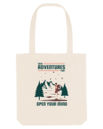 Seek Adventures that Open Your Mind Sacoșă textilă