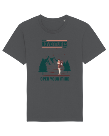 Seek Adventures that Open Your Mind Anthracite