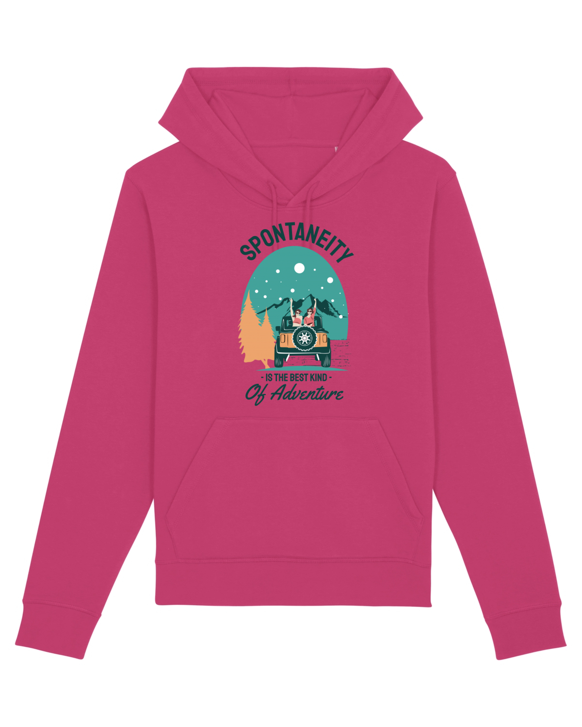Hanorac Unisex Drummer Raspberry