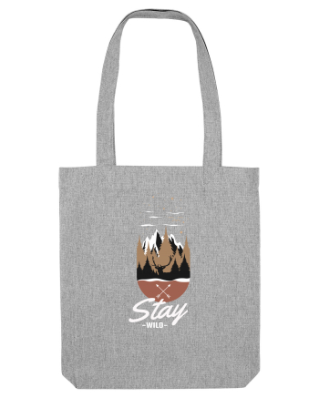 Stay Wild Heather Grey