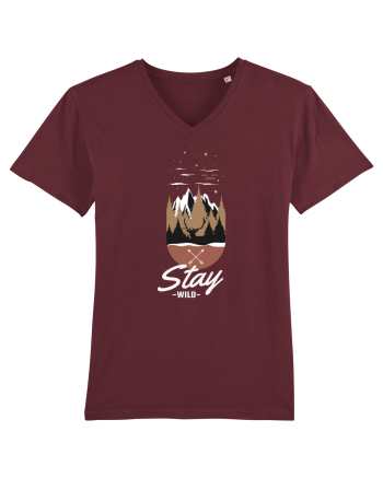 Stay Wild Burgundy