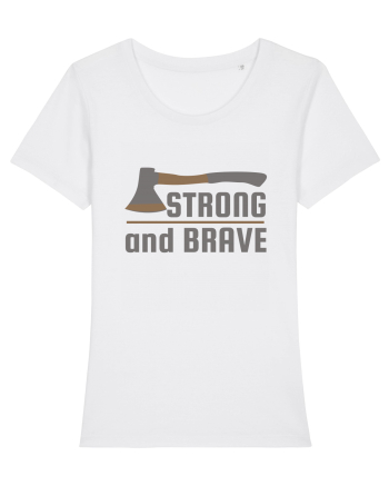 Strong and Brave White