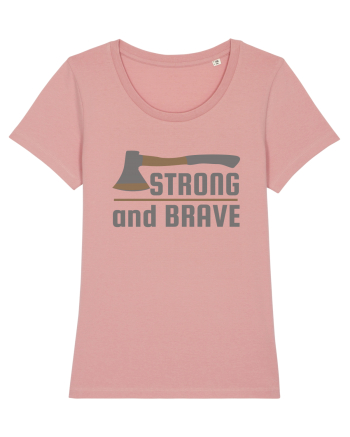 Strong and Brave Canyon Pink