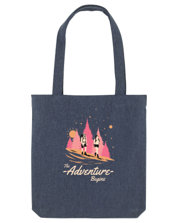 The Adventure Begins Midnight Blue