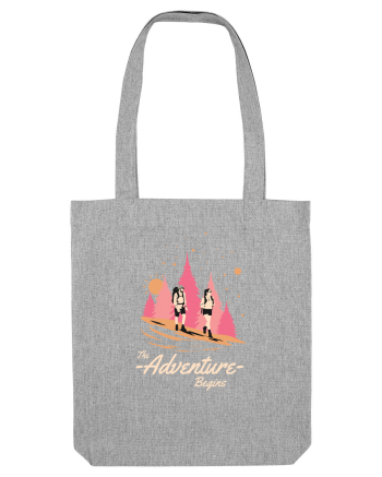 The Adventure Begins Heather Grey