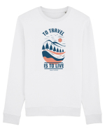 To Travel is to Live Bluză mânecă lungă Unisex Rise