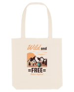 Wild and Free Sacoșă textilă