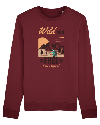 Wild and Free Burgundy